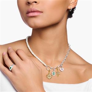 Thomas Sabo Charm-Anhänger Herz mit pinkem Stein – Bild 3