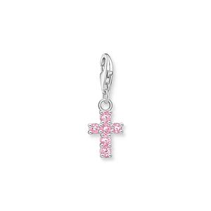 Juwelier Schell 170889 Thomas Sabo Charm Pinkes Kreuz 2032-051-9