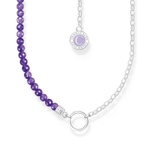 Juwelier Schell 172412 Thomas Sabo Charm Kette Amethyst Silber KE2190-007-13-L45V