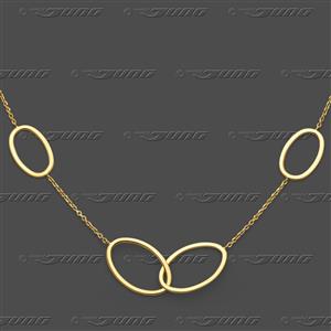 Juwelier Schell 175282 Jung Collier Ovale 81.1238