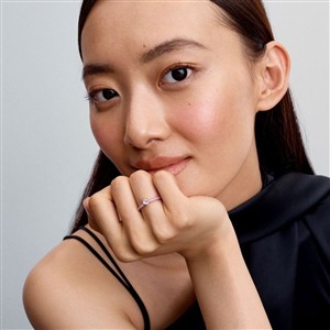 Pandora Me Ring Rosa Herz – Bild 3