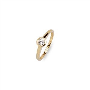 Juwelier Schell 177510 Diara Studios Solitärring Zarge DS1022G/54