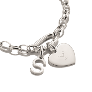 Thomas Sabo Charm Gravierbares Herz Klein – Bild 3