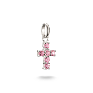 Juwelier Schell 177787 Thomas Sabo Charm Funkelndes rosa Herz CC1206-051-9