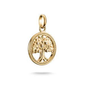 Juwelier Schell 177789 Thomas Sabo Charm Goldener Baum der Liebe CC1262-414-14