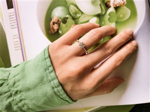 Juwelier Schell 177930 Nayhera Solitärring Rom R10407BR030WR