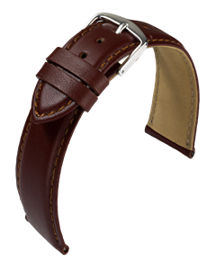 Juwelier Schell 161532 Eulit Uhrenband Büffelkalb Mittelbraun/Gold 8002616251