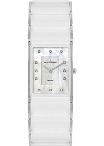 Juwelier Schell 178516 Jacques Lemans Armbanduhr Dublin Weiß 1-1940G