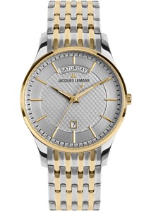 Juwelier Schell 178529 Jacques Lemans Armbanduhr London Bicolor 1-2193J