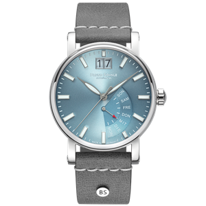 Juwelier Schell 178604 Bruno Söhnle Armbanduhr Pesaro I Hellblau/Grau 17-13073-343