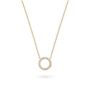 Juwelier Schell 178628 Diara Studios Kette mit Anhänger Circle DS3004G