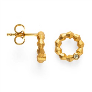 Juwelier Schell 178892 Bastian Inverun Ohrstecker Golden Circle 46130