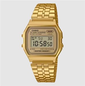 Juwelier Schell 179082 Casio Vintage Armbanduhr Iconic A158WETG-9AEF