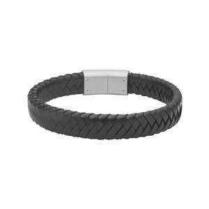 Juwelier Schell 179074 SON of NOA Kalbslederarmband Schwarz 80970329121