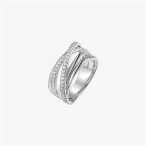 Juwelier Schell 179311 Star Diamant Ring Bänder D6624W/56