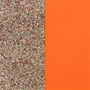 Juwelier Schell 159090 Les Georgettes Ledereinsatz Armreif 8mm Multicolored Glitter & Tangerine 703215299DM000
