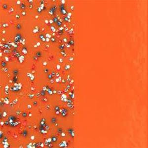 Juwelier Schell 160827 Les Georgettes Ledereinsatz Ring 12mm Orange & Pailetten 703018584DM000