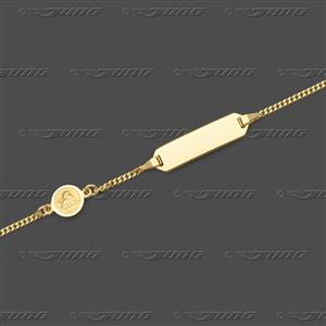 Juwelier Schell 165582 J Schildband Schutzengel Rund 91.0316