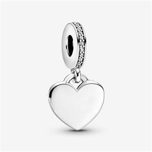 Juwelier Schell 175625 Pandora Moments Charm Gravierbares Herz 798761C01