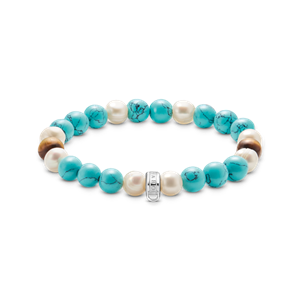 Juwelier Schell 177492 Thomas Sabo Charm Armband Türkis