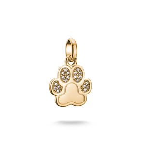 Juwelier Schell 177801 Thomas Sabo Charm Goldene funkelnde Pfote CC1259-414-14