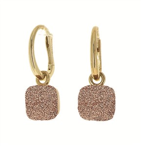 Juwelier Schell 178672 Pesavento Ohrringe Shiny Gelbgold + Polvere Giallo Nardó WPSCO405