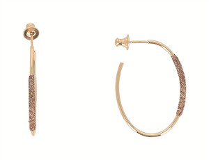 Juwelier Schell 178679 Pesavento Creolen Shiny Gelbgold + Polvere Giallo Nardó WPSCO408