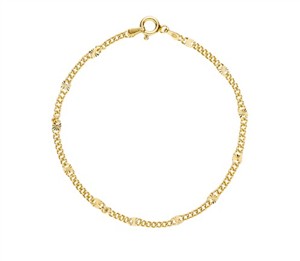 Juwelier Schell 179193 Xenox Armband Panzerkette mit Strahlen KFA021G/18