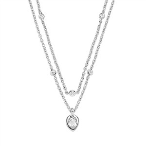 Juwelier Schell 179291 Viventy Kette mit Anhänger Tropfen 786668