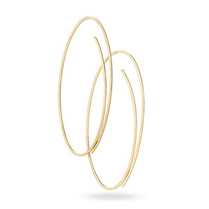Juwelier Schell 179370 Niessing Creolen Linear Groß N142415