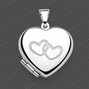 Juwelier Schell 179520 Jung Anhänger Medaillon Herz 45-0215