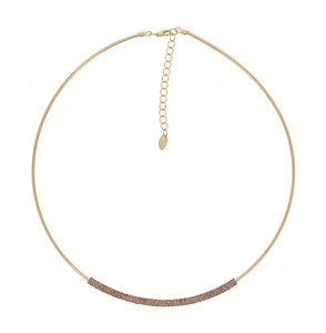 Juwelier Schell 179570 Pesavento Collier Shiny Gelbgold + Polvere Giallo Nardò WPSCG155