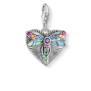 Juwelier Schell 157138 Thomas Sabo Charm Anhänger Herz Libelle 1811-964-7