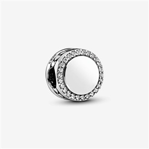 Juwelier Schell 176827 Pandora Moments Charm Gravierbarer Kreis 798747C01