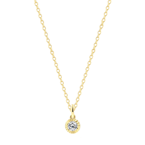 Juwelier Schell 177897 Xenox Kette mit Anhänger Pure Essentials Strahlen Groß XS10616G