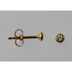 Juwelier Schell 172020 RG Ohrstecker Zirkonia 3mm 81880