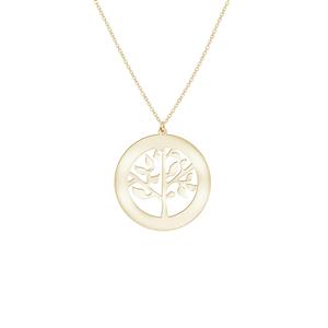 Beka&Bell Kette Lebensbaum gelb – Bild 2