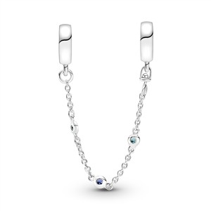 Pandora Moments Komfortkette Blaue Steine – Bild 2