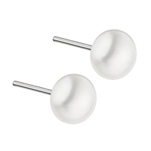 Juwelier Schell 147766 Ernstes Design Perlohrstecker Button 8mm E258