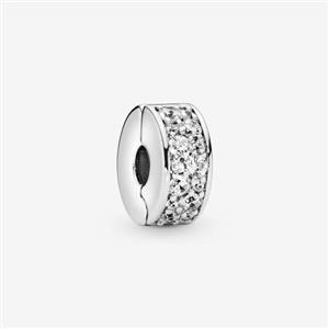 Juwelier Schell 139490 Pandora Moments Clip Klares Pavé 791817CZ