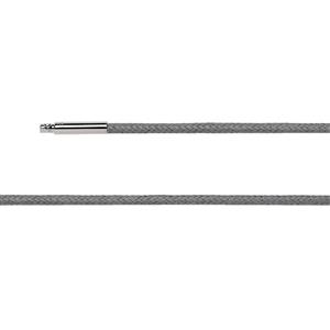 Juwelier Schell 158834 Bastian Baumwollband grau gewachst 26820/45