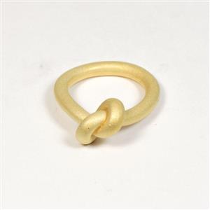 Knotenschmuck Knotenring rund – Bild 2