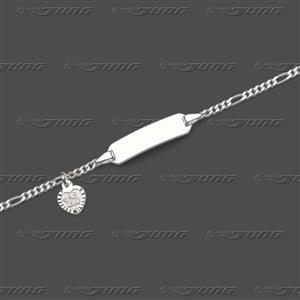 Juwelier Schell 167144 Jung ID-Armband Engel im Herz 91.0317