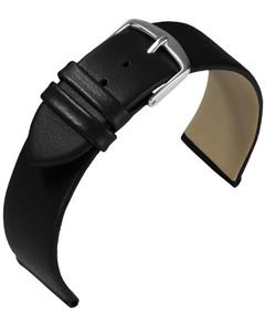 Juwelier Schell 172164 Eulit Uhrenband Dolly Schwarz/Silber 16mm XL 8041716102