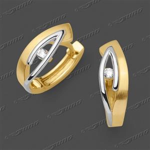 Juwelier Schell 173340 Jung Creolen Blatt 25-0565