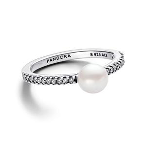Pandora Ring Perle & Pavé – Bild 2