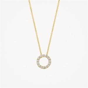 Juwelier Schell 175635 Blush Kette mit Anhänger Kreis 3065YZI