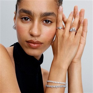 Pandora Welliger Pavé Herz Ring – Bild 2