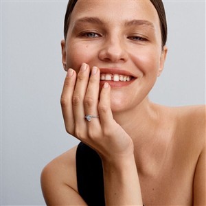 Pandora Welliger Pavé Herz Ring – Bild 3