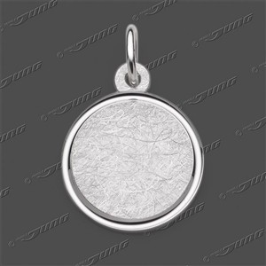 Juwelier Schell 177329 Jung Anhänger Gravurplatte 12mm 46-0159